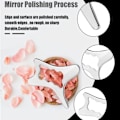 Miniatyrbillede 4 af 6: Rustfrit stål Gua Sha Massager Krop Smertelindring Fysisk terapi Værktøj Blødt Væv Myofascial Releasing Muskel Scraping Massage