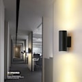 Pikkukuva 4 / 6: Vedenpitävä Kodin Sisustus COB LED Seinä lamppu Kaksois pää Seinä valo