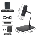 Pikkukuva 2 / 6: 1000X Digitaalinen mikroskooppi HD 1080P LED USB WiFi mikroskooppi