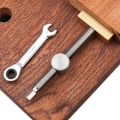 Miniatyrbillede 8 af 9: Træbearbejdning Desktop Clip Messing Hurtig Fixed Clip Quick Fixture  Clamping Værktøj Kit