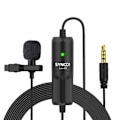 Pikkukuva 1 / 6: Ammattimainen 3,5mm TRRS/TRS langallinen ääni Lavalier kondensaattori mikrofoni mikrofoni VS BOYA BY-M1