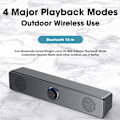 Miniatyrbillede 3 af 8: Home Theater Lyd System Bluetooth Højttaler 4D Surround Soundbar Computer Højttaler