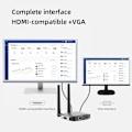 Miniatyrbillede 5 af 7: Trådløs HDMI Video Sender Receiver G6W Kits HDMI Extender Adapter TV Dongle 1080P til Monitor Projektor Laptops