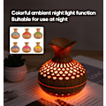 Miniatyrbillede 8 af 9: Træ Korn Fugter 300ml USB Aroma Diffuser Forstøver USB Husholdningsluftfugter