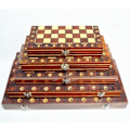 Pikkukuva 6 / 6: Shakki magneetti Backgammon tammi setti taitettava lauta peli 3-in-1 maantie kansainvälinen shakki