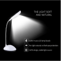 Miniatyrbillede 2 af 7: Led skrivebord lampe  trinløs dæmpbar touch foldbar bord lampe sengekant læse øjenbeskyttelse nat lys