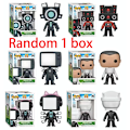 Miniatyrbillede 8 af 8: POP Skibidi Toilet Action Figur Set Spil Dukke Figur Legetøj Monitor Mand Kage Dekoration