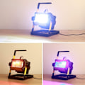 Miniatyrbild 4 av 8: 50W Flood Light Utomhus Portabel LED Reflektor Spotlight Laddningsbar Projektor Floodlight