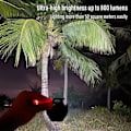 Miniatyrbillede 6 af 8: Mini Camping Lys LED Lommelygte Lantern USB Opladning COB Nøglering Work Light