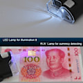 Miniatyrbillede 2 af 6: Mobil telefon mikroskop med mobil telefon clip lomme forstørrelse glas LED