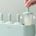 Miniatyrbillede 4 af 5: Popsicle Is Cream Forme 4 Cell Silicone Is Pop Forme BPA Gratis Popsicle Mold