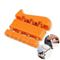 Miniatyrbild 5 av 10: 1PC Hand Grip Finger Tränare Strengthener Tvåvägs Fjäder Justerbar Kraft Träning Piano Gitarr Finger Träning Utrustning