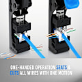 Miniatyrbild 6 av 7: Network Module Wire Cutter RJ45 Module Frame Wire Cutter Verktyg