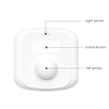 Miniatyrbilde 3 av 7: WiFi Zigbee Human Motion Sensor Smart Home PIR Motion Sensor Detektor Med Light Sensor