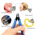 Miniatyrbilde 5 av 7: Diagonal tang karbon stål tang elektrisk tråd kabel kutter kutte side kutter spyling tang nipper hånd verktøy