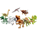 Miniatyrbilde 9 av 10: Bygningsblokker Dinosaur Idéer MOC Dyr Escape Mosasaurus Ocean Exploration Skip Modell