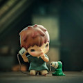 Miniatyrbillede 2 af 7: Hirono Mime Series Mystery Box  Blind Box Cute Action Figur