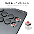 Miniatyrbild 4 av 8: Metal Joystick Hitbox Controller Arcade Fighting Stick For PC/Ps3/ Ps4 / Switch/Steam