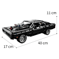 Miniatyrbilde 7 av 8: 1077 stykker Teknisk Dodge lader racing bil byggeblokker
