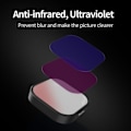 Miniatyrbillede 7 af 9: ND8 ND16 ND32 CPL Lens Filter Set til Gopro Hero 10 9 Sort Action Kamera Tilbehør