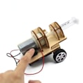 Miniatyrbild 3 av 4: Luft kanon modell nr 1 gör-det-själv barn's kul vetenskap experiment leksak teknik liten produktion