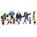 Miniatyrbilde 1 av 7: Pixar Zootopia Zootropolis Toy modell PVC Action Figur Judy Hopps Nick dukke