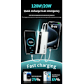 Miniatyrbild 5 av 8: 120W 200000mAh Hög Kapacitet PowerBank Super Snabb