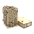 Miniatyrbillede 4 af 5: Menneske Krop Induktion Kvadrat Lampe Elektronisk Modul Automatisk Induktion Lampe Model Teknologi Gør det selv Håndsamlet Model