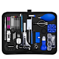 Miniatyrbild 1 av 7: Klocka Reparation Verktyg Kit Armband Pin Remover Låda Klocka Movement Öppnare Fjäder Stång Bänd Klocka Batteri Byte Verktyg