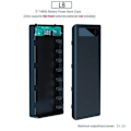 Miniatyrbillede 5 af 6: Dual USB Micro USB Type C Power Bank Shell