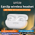 Miniatyrbilde 6 av 7: Øredobber Trådløs Bluetooth1:1Ambie Sound Earcuffs Ear Bone Conduction  Øretelefoner