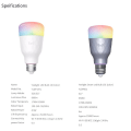 Miniatyrbillede 2 af 6: Smart LED Pære Farverig 800 Lumens 8,5W E27 Citron Smart Lampe