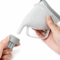 Miniatyrbillede 4 af 7: Bil Rejser Bærbar Voksen Urinal Unisex Potte Tisse Tragt Tisser Stående Mand Kvinde Toilet