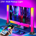 Pikkukuva 2 / 8: Smart RGB Symphony Sound Control LED Light Music Rhythm Ambient Pickup Lamp With App Control