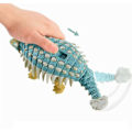 Miniatyrbillede 2 af 6: Jurassic World Roar Attack Ankylosaurus Bumpy Camp Kridt Dinosaur Figur