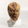 Pikkukuva 3 / 5: Halloween Horror Skull Killer Maski Cosplay Scary Evil Skeleton Full Face Latex Maks