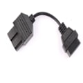 Pikkukuva 2 / 6: OBD2 60/100 cm jatkos kaapeli liitin sovitin