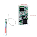 Miniatyrbild 4 av 6: 5 bitar 433,92Mhz Universal Trådlös DC 3,6V-24V Fjärr Kontroll Switch