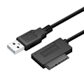 Pikkukuva 7 / 7: 35 cm USB sovitin PC 6P+7P CD DVD ROM SATA USB 2.0 muunnin Slimline Sata 13 pin sovitin asema kaapeli