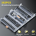 Miniatyrbillede 4 af 6: 180 in 1 Precision Skruetrækker Set med Pickup Screw Driver Bit