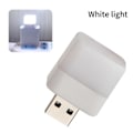 Miniatyrbilde 1 av 8: USB liten nattlys LED øyebeskyttelse firkantet leselys