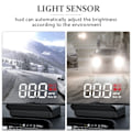 Miniatyrbild 3 av 6: GPS Head-Up Display Auto Elektronik HUD Projektor Display Digital Bil Hastighetsmätare Tillbehör