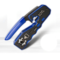 Pikkukuva 1 / 4: RJ45 Pass Through Crimper Tool, Ethernet Crimper EZ Verkko puristus työkalu lanka kuorinta leikkuri
