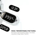 Miniatyrbillede 5 af 7: Hot Tub Vand Temperatur Monitor El Hjem LED Display Bruser Vandhaner Vand Termometer