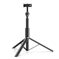 Miniatyrbillede 1 af 7: MT-54 Metal Bærbar Lys Stativ med Telefon holder Mount Stativ Monopod til Led Video Light