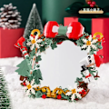 Miniatyrbild 3 av 5: Jul Gör-det-själv Bygg block Musik Låda LED Upplyst Jul dekorationer prydnad