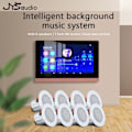 Miniatyrbild 2 av 9: Smart Home Theater Ljud Förstärkare WiFi Bluetooth In-wall Android Musik Panel Stereo Mini Tak Högtalare Set Hotell Bostäder