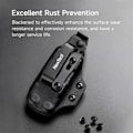 Miniatyrbillede 6 af 7: Fold kniv talje taske Kydex Tactical Multi-Tool K Sheath Multitool EDC Etuiet