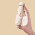 Miniatyrbillede 2 af 8: Kapsel paraply solrig og regnfuld Dualuse Regnfast Sol beskyttelse Udendørs Rejse Bærbar Mini paraply