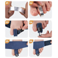 Miniatyrbild 6 av 6: Tå Rightener Toe Splint Corrector Toe Wrap För Hammar Tå Böjd Klo Och Skrok Tå Att Aligna Stöd